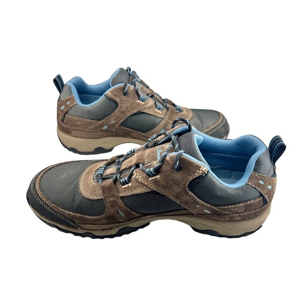 L.L Bean Hiking Trail Shoes Mens 12 Brown Blue Tek 2.5 Waterproof 299637 Outdoor main image 4